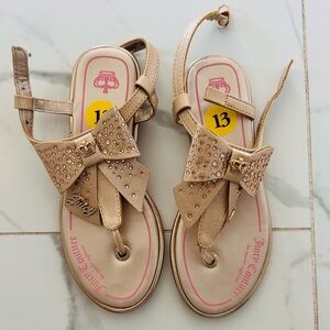 Juicy Couture Sandals Kids Size 13